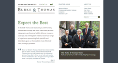 Desktop Screenshot of burkeandthomas.com